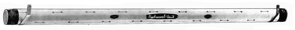Hydroceel, Befeuchtungsstab, kurz kurz, ca. 50 cm, inkl. Halterung